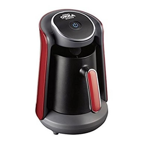 Arzum Okka Minio Turkish Coffee Machine 0.3 Litres Black/Red OK004 Arzum Okka Minio Turkish Coffee Machine 0.3 Litres Black/Red OK004