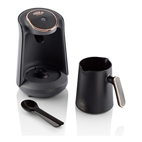 Arzum Okka Minio Turkish Coffee Machine 0.3 Litres Black/Copper OK004 Arzum Okka Minio Turkish Coffee Machine 0.3 Litres Black/Copper OK004