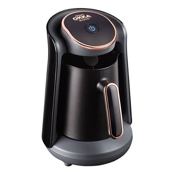 Arzum Okka Minio Turkish Coffee Machine 0.3 Litres Black/Copper OK004 Arzum Okka Minio Turkish Coffee Machine 0.3 Litres Black/Copper OK004