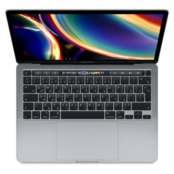 MacBook Pro 13-inch with Touch Bar and Touch ID (2020) - Core i5 2GHz 16GB 512GB Shared Space Grey English/Arabic Keyboard MacBook Pro 13-inch with Touch Bar and Touch ID (2020) - Core i5 2GHz 16GB 512GB Shared Space Grey English/Arabic Keyboard