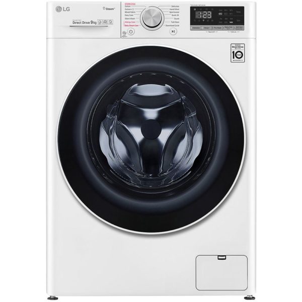 LG Front Load Washer 9 kg F4V5VYP0W LG Front Load Washer 9 kg F4V5VYP0W