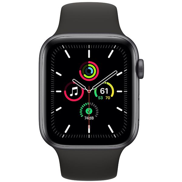 Apple Watch Series SE Nike MYYK2AE/A GPS 44mm Aluminium Case with Anthracite/Black Nike Sport Band Space Gray Apple Watch Series SE Nike MYYK2AE/A GPS 44mm Aluminium Case with Anthracite/Black Nike Sport Band Space Gray