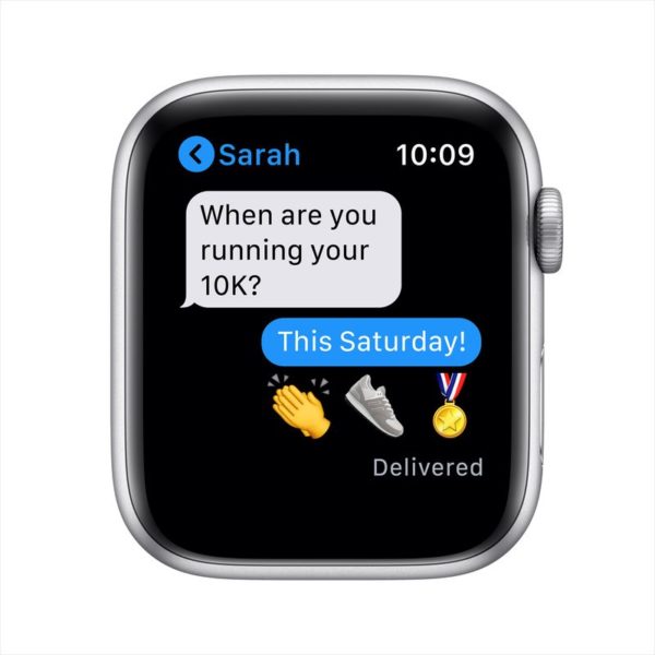 Apple Watch Series 6 GPS 44mm Silver Aluminum Case with White Sport Band Apple Watch Series 6 GPS 44mm Silver Aluminum Case with White Sport Band