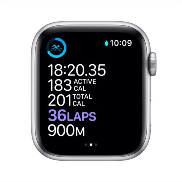 Apple Watch Series 6 GPS 40mm Silver Aluminum Case with White Sport Band Apple Watch Series 6 GPS 40mm Silver Aluminum Case with White Sport Band