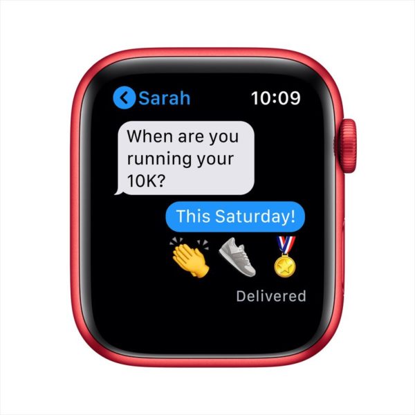 Apple Watch Series 6 GPS 44mm PRODUCT(RED) Aluminum Case with PRODUCT(RED) Sport Band Apple Watch Series 6 GPS 44mm PRODUCT(RED) Aluminum Case with PRODUCT(RED) Sport Band