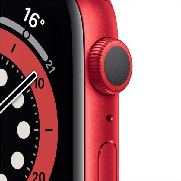 Apple Watch Series 6 GPS 44mm PRODUCT(RED) Aluminum Case with PRODUCT(RED) Sport Band Apple Watch Series 6 GPS 44mm PRODUCT(RED) Aluminum Case with PRODUCT(RED) Sport Band