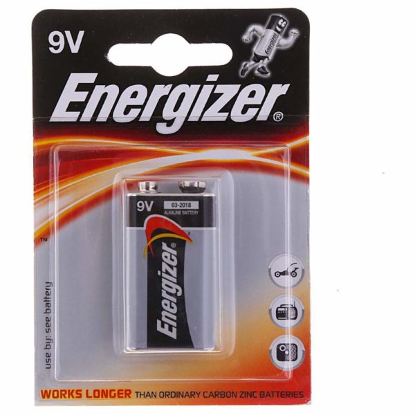Energizer 9V Max Alkaline Battery Energizer 9V Max Alkaline Battery