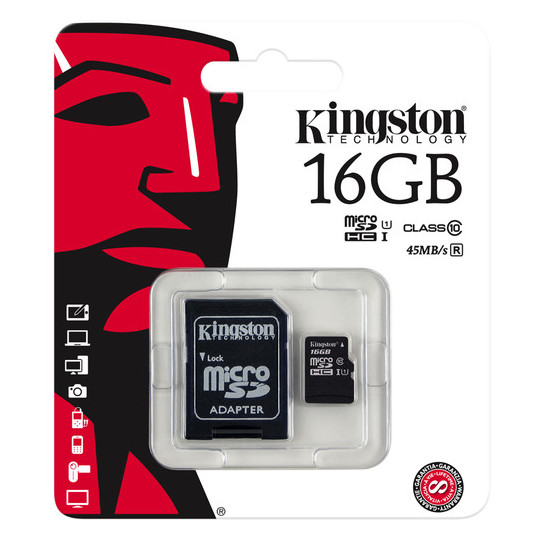 Kingston Professional Micro SD Card 16GB Kingston Professional Micro SD Card 16GB