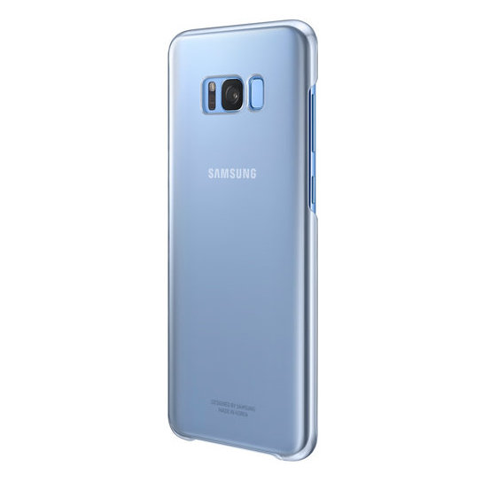 Samsung EF-QG955CLEGEG Clear Cover Blue For Galaxy S8 Plus Samsung EF-QG955CLEGEG Clear Cover Blue For Galaxy S8 Plus