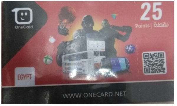 One Card Prepaid 25 Points One Card Prepaid 25 Points