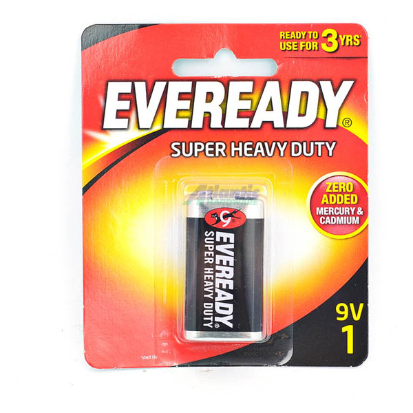 Eveready Super Heavy Duty Battery 9V Eveready Super Heavy Duty Battery 9V