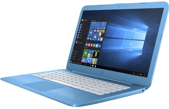 HP Stream 14-AX000NE Laptop - Celeron 1.6GHz 2GB 32GB Shared Win10 14inch HD Aqua Blue HP Stream 14-AX000NE Laptop - Celeron 1.6GHz 2GB 32GB Shared Win10 14inch HD Aqua Blue