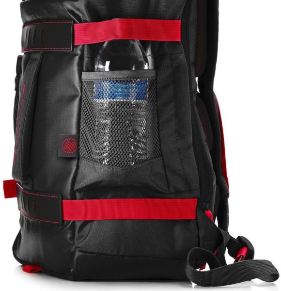 HP 15.6 Odyssey Backpack Black/Red X0R83AA HP 15.6 Odyssey Backpack Black/Red X0R83AA