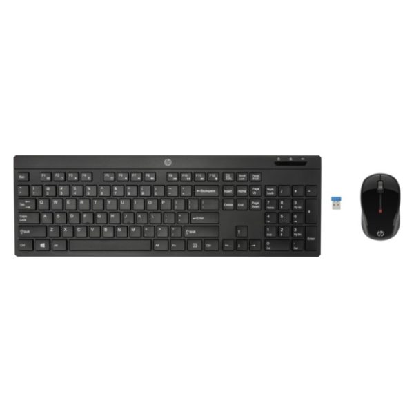 HP Z3Q63AA 200 Wireless Keyboard & Mouse Black HP Z3Q63AA 200 Wireless Keyboard & Mouse Black