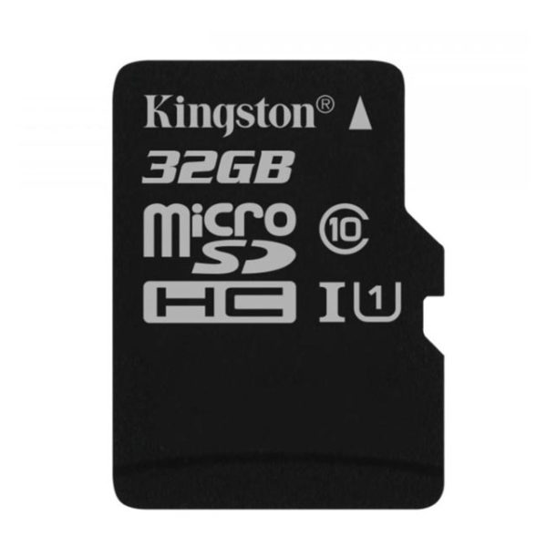 Kingston SDCS32GB Canvas MicroSDHC Class10 Memory Card 32GB With SD Adapter Kingston SDCS32GB Canvas MicroSDHC Class10 Memory Card 32GB With SD Adapter