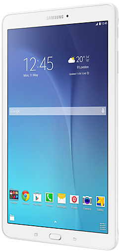 Samsung Galaxy Tab E 9.6 SMT561 Tablet - Android WiFi+3G 8GB 1.5GB 9.7inch White Samsung Galaxy Tab E 9.6 SMT561 Tablet - Android WiFi+3G 8GB 1.5GB 9.7inch White