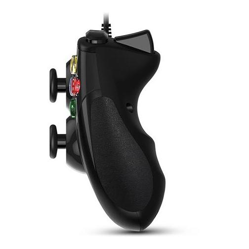 Rapoo V600 Ergonomic Vibration Controller Gamepad Black For Windows/PS3/Android Rapoo V600 Ergonomic Vibration Controller Gamepad Black For Windows/PS3/Android