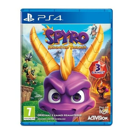 PS4 Spyro Reignited Trilogy Game PS4 Spyro Reignited Trilogy Game