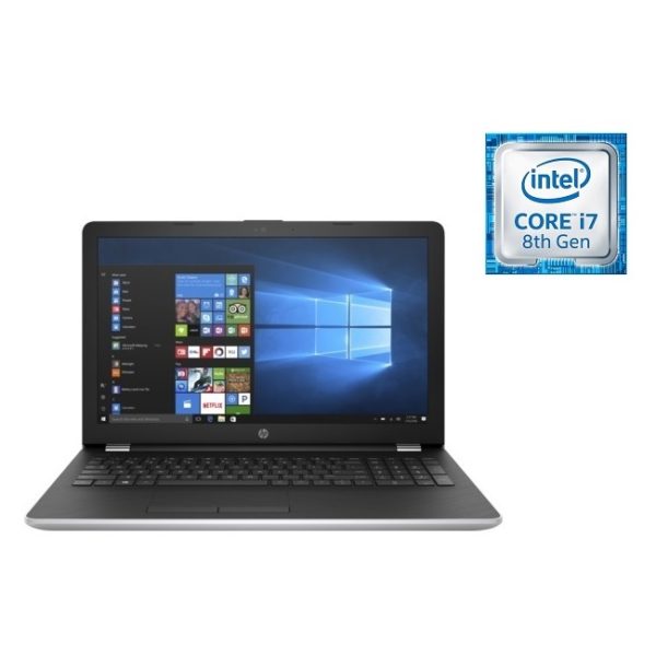 HP 15-BS112NE Laptop - Core i7 1.8GHz 8GB 1TB 4GB DOS 15.6inch FHD Silver HP 15-BS112NE Laptop - Core i7 1.8GHz 8GB 1TB 4GB DOS 15.6inch FHD Silver