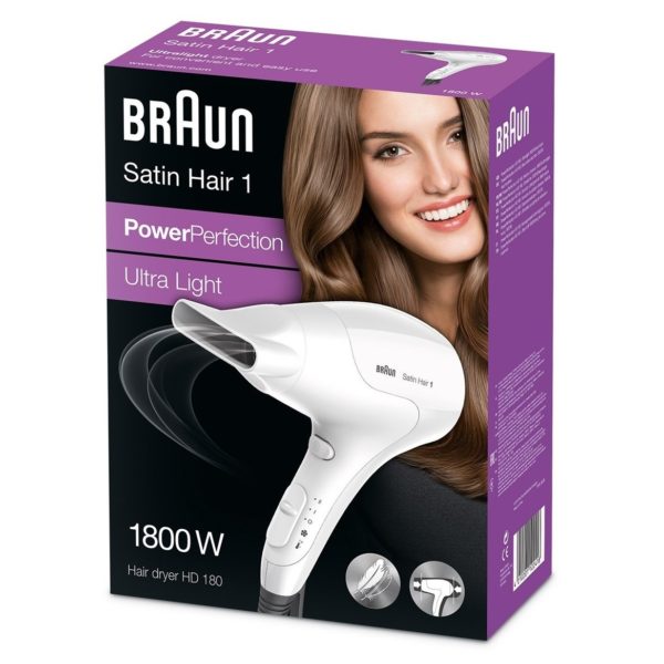 Braun Hair Dryer HD180 Braun Hair Dryer HD180