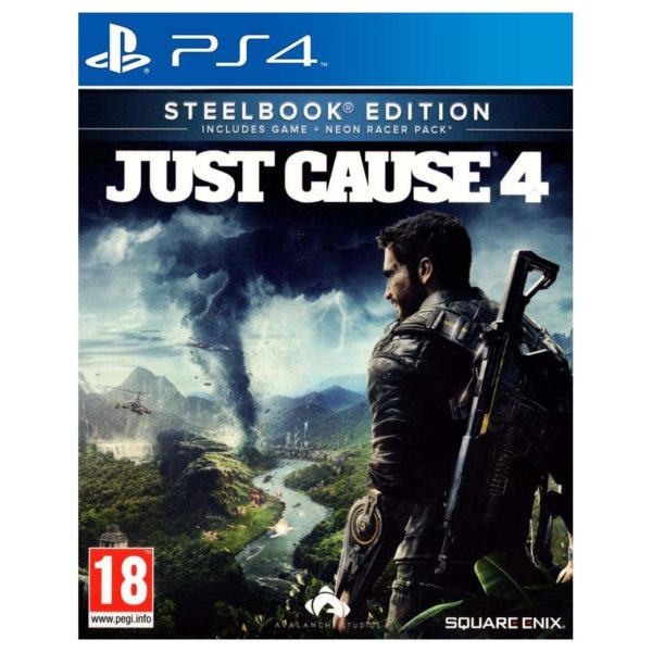 PS4 Just Cause 4 Steelbook Edition Game PS4 Just Cause 4 Steelbook Edition Game