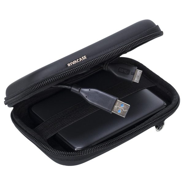 Rivacase 9101 Polyurethane Case Black For HDD 2.5inch Rivacase 9101 Polyurethane Case Black For HDD 2.5inch