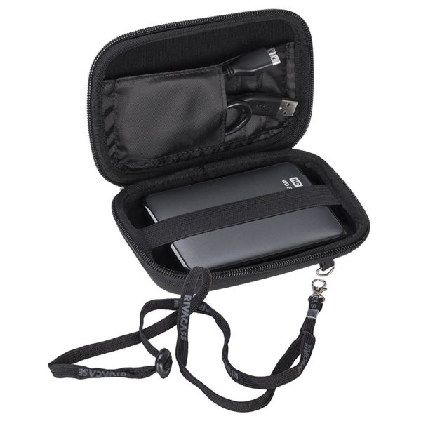 Rivacase 9101 Polyurethane Case Black For HDD 2.5inch Rivacase 9101 Polyurethane Case Black For HDD 2.5inch