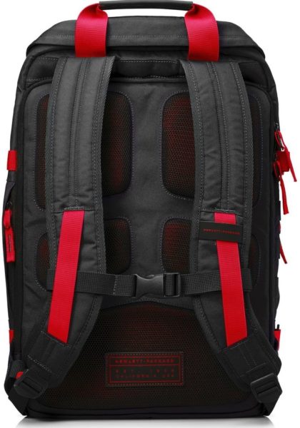 HP 15.6 Odyssey Backpack Black/Red X0R83AA HP 15.6 Odyssey Backpack Black/Red X0R83AA
