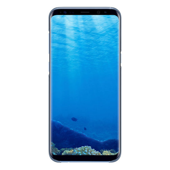 Samsung EF-QG955CLEGEG Clear Cover Blue For Galaxy S8 Plus Samsung EF-QG955CLEGEG Clear Cover Blue For Galaxy S8 Plus