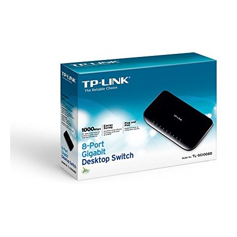 TP-Link Ethernet Switch 8Port TLSG1008D TP-Link Ethernet Switch 8Port TLSG1008D