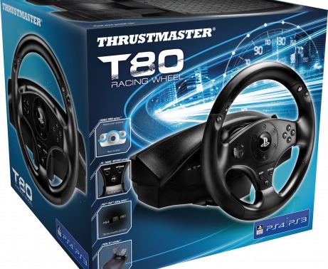 Thrustmaster 4160598 T80 Racing Wheel For PS4 Thrustmaster 4160598 T80 Racing Wheel For PS4