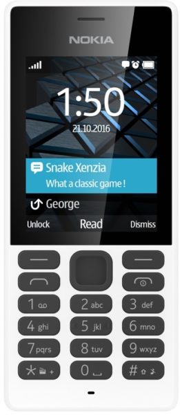 Nokia 150 Dual Sim Mobile Phone White Nokia 150 Dual Sim Mobile Phone White