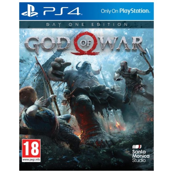 PS4 God Of War Day One Edition Game PS4 God Of War Day One Edition Game