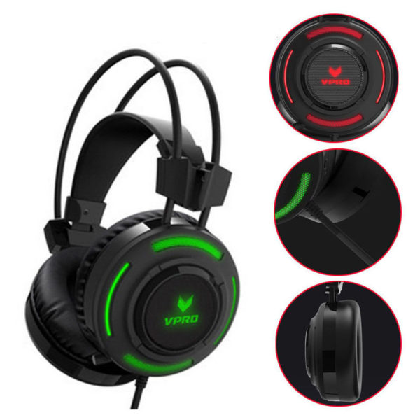 Rapoo VH200 Wired Gaming Headset Black Rapoo VH200 Wired Gaming Headset Black