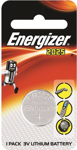 Energizer ECR2025BP1Coin Battery Simba Pack Energizer ECR2025BP1Coin Battery Simba Pack