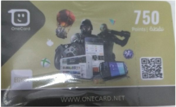 One Card Prepaid 750 Points One Card Prepaid 750 Points