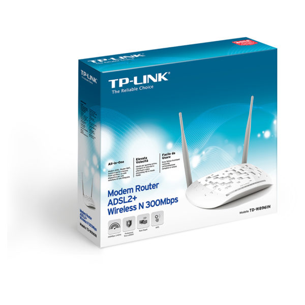 TP-Link Wireless N ADSL2 With Modem Router TDW8961N TP-Link Wireless N ADSL2 With Modem Router TDW8961N