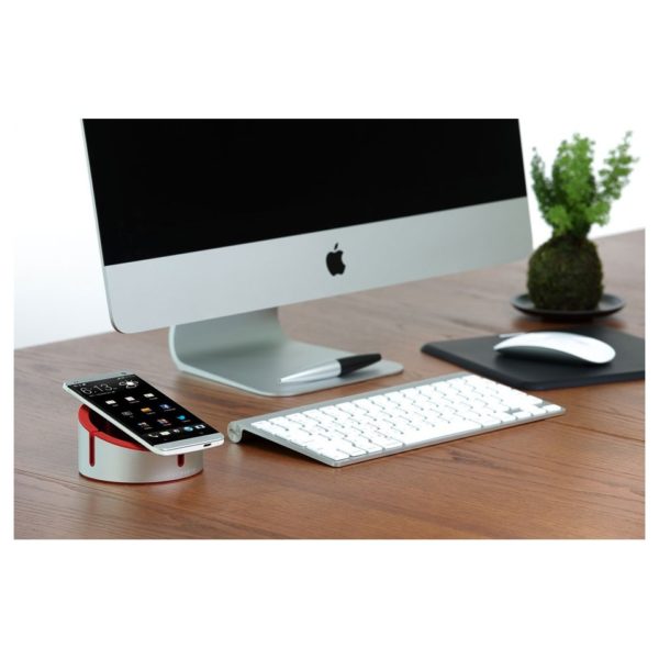Just Mobile Alucup Desktop Stand Red For Apple iPhone/iPad Just Mobile Alucup Desktop Stand Red For Apple iPhone/iPad