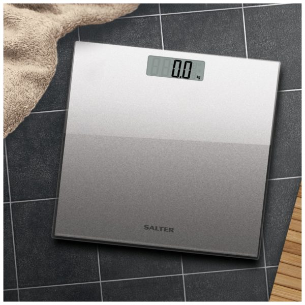 Salter 9037 SV3R Digital Personal Scales up to 180KG Silver Salter 9037 SV3R Digital Personal Scales up to 180KG Silver