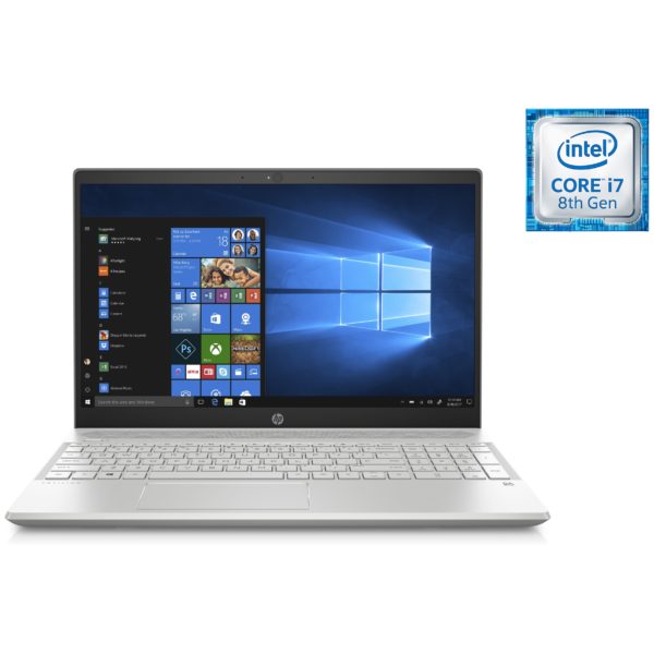 HP Pavilion 15-CS1001NE Laptop - Core i7 1.8GHz 16GB 1TB+128GB 4GB Win10 15.6inch FHD Mineral Silver HP Pavilion 15-CS1001NE Laptop - Core i7 1.8GHz 16GB 1TB+128GB 4GB Win10 15.6inch FHD Mineral Silver