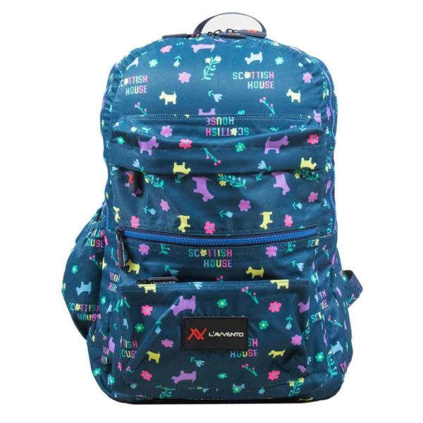 Lavvento School Backpack Cyna 17inch Lavvento School Backpack Cyna 17inch