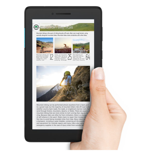 Lenovo Tab E7 TB-7104I Tablet - Anroid WiFi+3G 8GB 1GB 7inch Slate Black Lenovo Tab E7 TB-7104I Tablet - Anroid WiFi+3G 8GB 1GB 7inch Slate Black