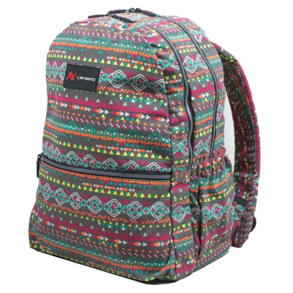 Lavvento School Backpack Cyan 17inch Lavvento School Backpack Cyan 17inch