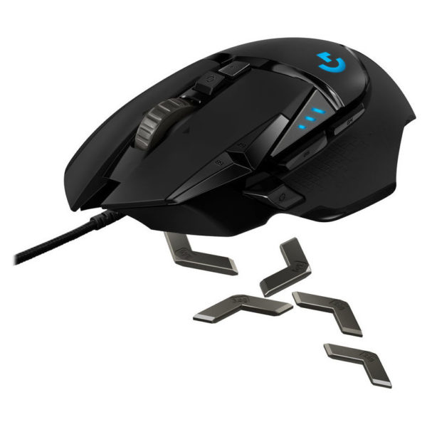Logitech G502 Hero USB Gaming Mouse Black 910-005471 Logitech G502 Hero USB Gaming Mouse Black 910-005471