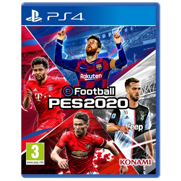 PS4 eFootball PES 2020 Game PS4 eFootball PES 2020 Game