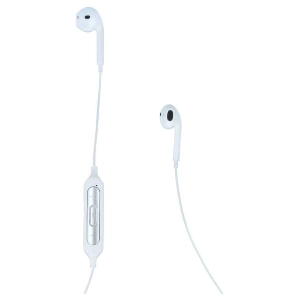 Devia HP24W Smart Bluetooth Dual Earphone - White Devia HP24W Smart Bluetooth Dual Earphone - White