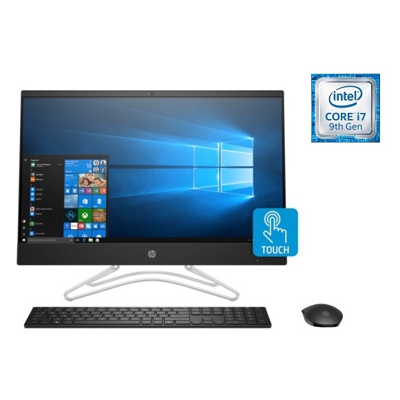 HP 24-F0009NE All-in-One Desktop - Core i7 2GHz 16GB 128GB 2GB Win10 23.8inch FHD Jet Black HP 24-F0009NE All-in-One Desktop - Core i7 2GHz 16GB 128GB 2GB Win10 23.8inch FHD Jet Black