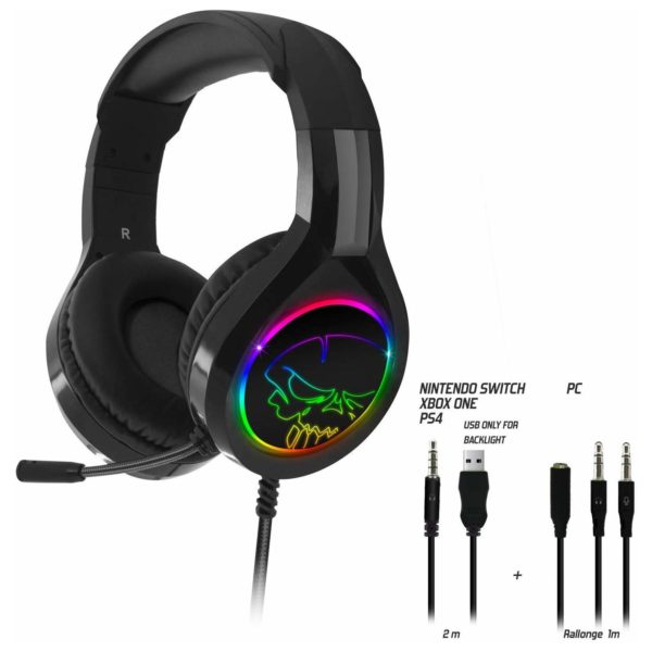 Spirit Of Gamer HP277 Gaming Wired Headset 3.5mm Rainbow Spirit Of Gamer HP277 Gaming Wired Headset 3.5mm Rainbow