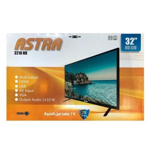 Astra 3210 HD LED Television 32inch Astra 3210 HD LED Television 32inch