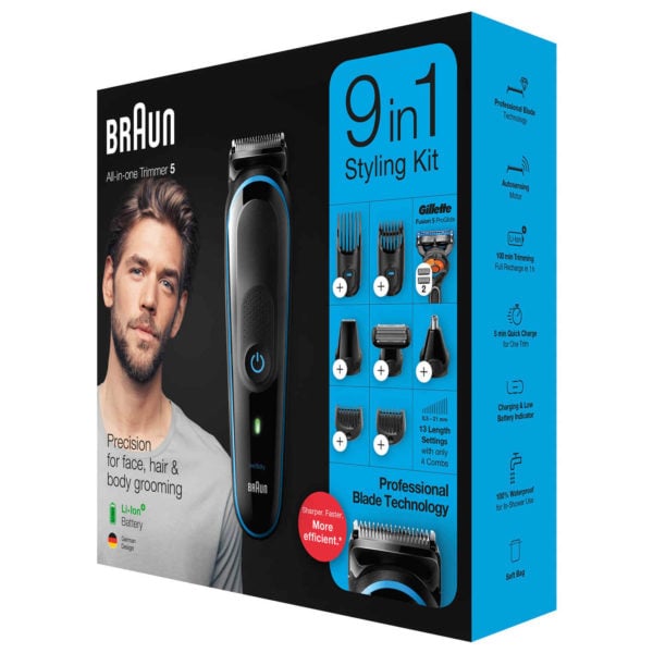 Braun 9in1 Multi Grooming Kit MGK5280 Braun 9in1 Multi Grooming Kit MGK5280